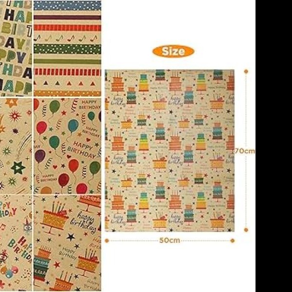 PAPEL KRAFT SLIC. PADI 50X70 CM. PZA